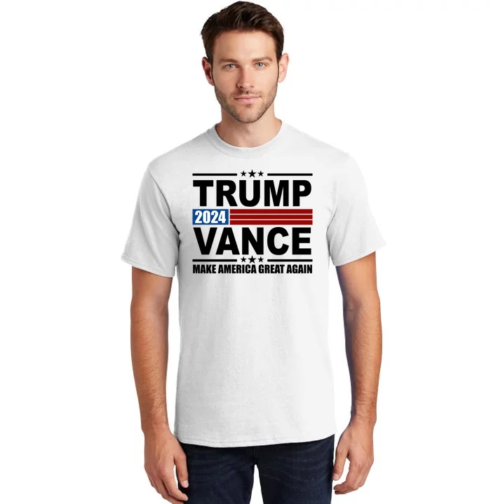 Trump Vance 2024 Make America Great Again Tall T-Shirt