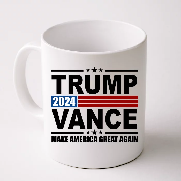 Trump Vance 2024 Make America Great Again Front & Back Coffee Mug