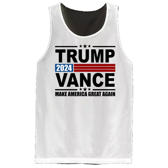 Trump Vance 2024 Make America Great Again Mesh Reversible Basketball Jersey Tank