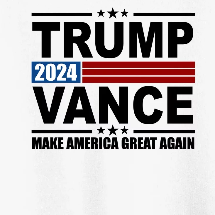 Trump Vance 2024 Make America Great Again Toddler T-Shirt