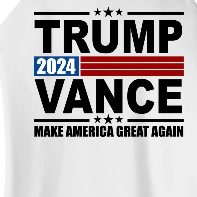 Trump Vance 2024 Make America Great Again Women’s Perfect Tri Rocker Tank