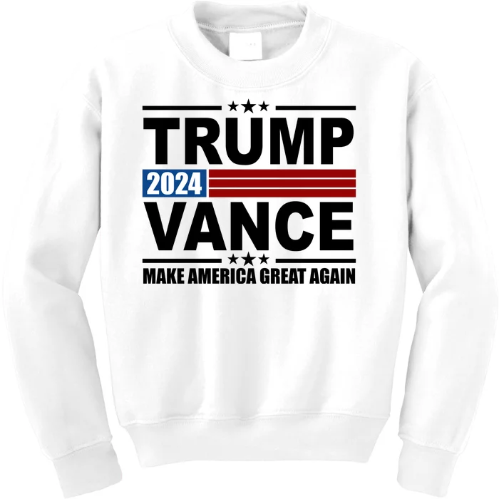 Trump Vance 2024 Make America Great Again Kids Sweatshirt