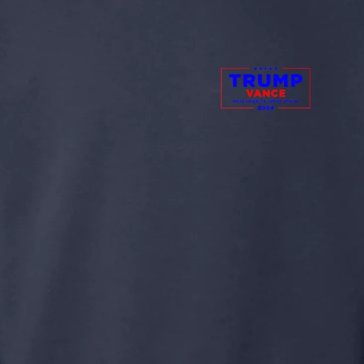 Trump Vance 2024 Pocket Print Toddler Hoodie