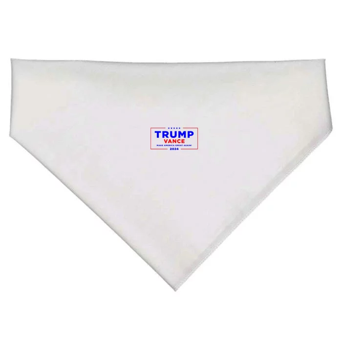 Trump Vance 2024 Pocket Print USA-Made Doggie Bandana