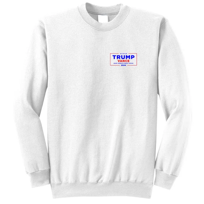 Trump Vance 2024 Pocket Print Sweatshirt