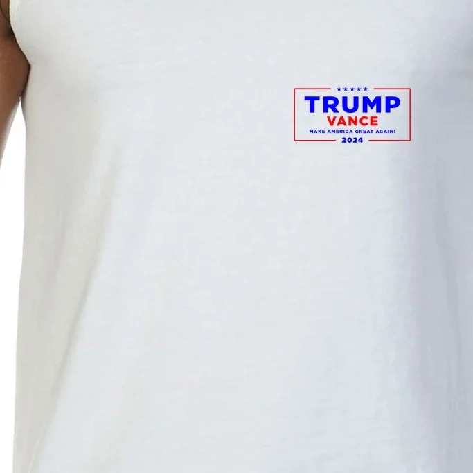 Trump Vance 2024 Pocket Print Comfort Colors® Tank Top