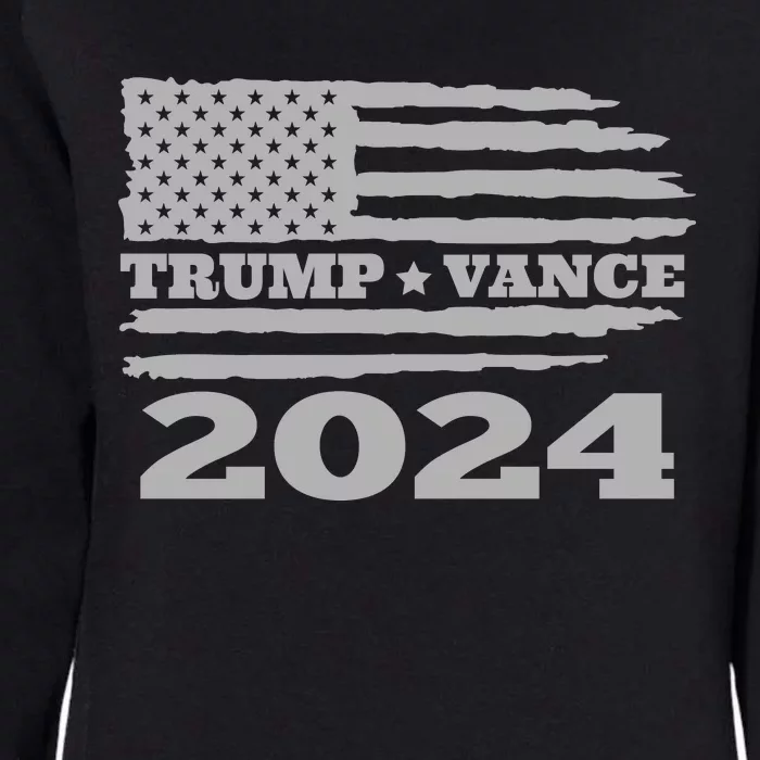 Trump Vance 2024 Gray Style Womens California Wash Sweatshirt