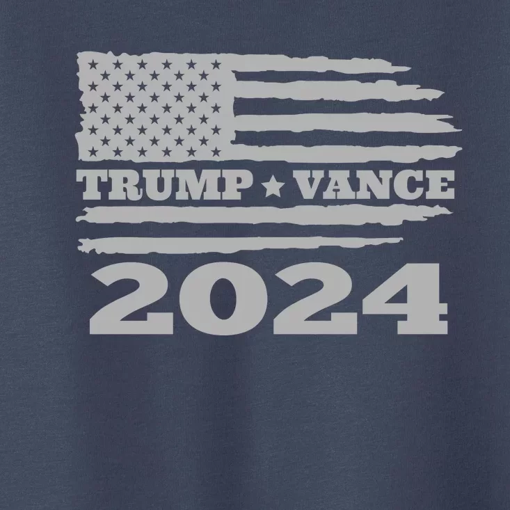 Trump Vance 2024 Gray Style Toddler T-Shirt