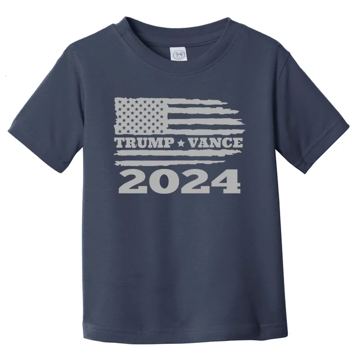 Trump Vance 2024 Gray Style Toddler T-Shirt