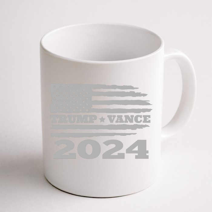 Trump Vance 2024 Gray Style Front & Back Coffee Mug