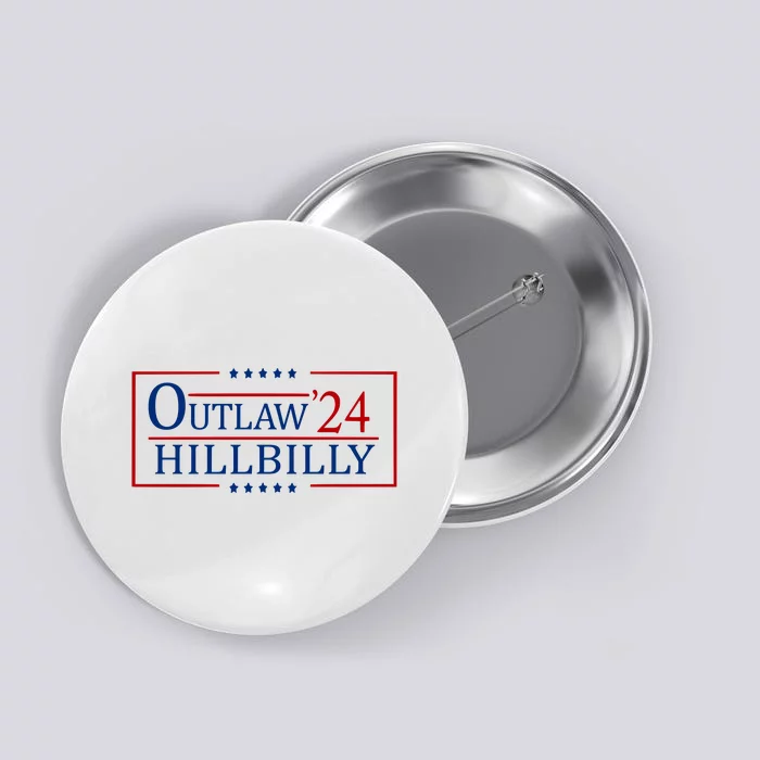 Trump Vance 2024 Funny Outlaw Hillbilly Button