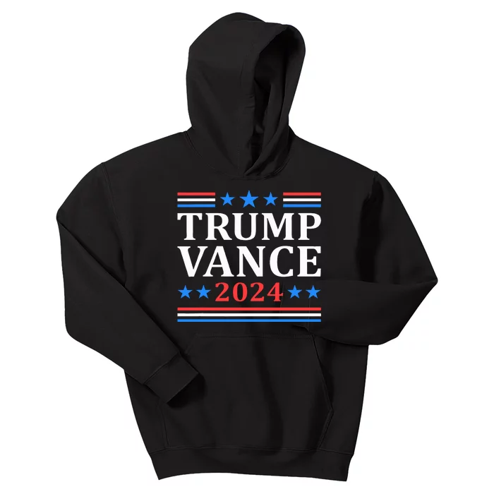 Trump Vance 2024 For President Vp Usa Election Patriotic Kids Hoodie