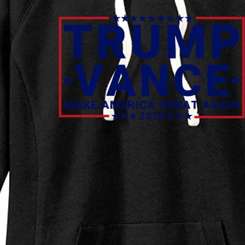 Trump Vance 2024 Republican Vp Presidential Election Trumpvance 2024 Trump 2024 Women's Fleece Hoodie