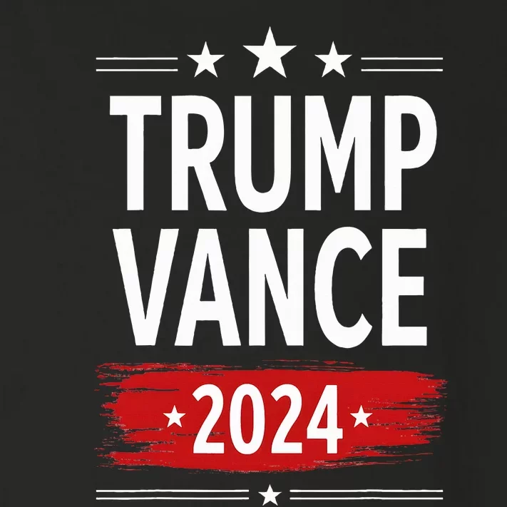 Trump Vance 2024 Toddler Long Sleeve Shirt