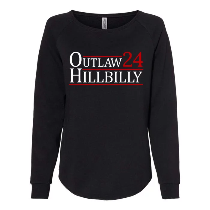 Trump Vance 2024 Funny Outlaw Hillbilly Womens California Wash Sweatshirt