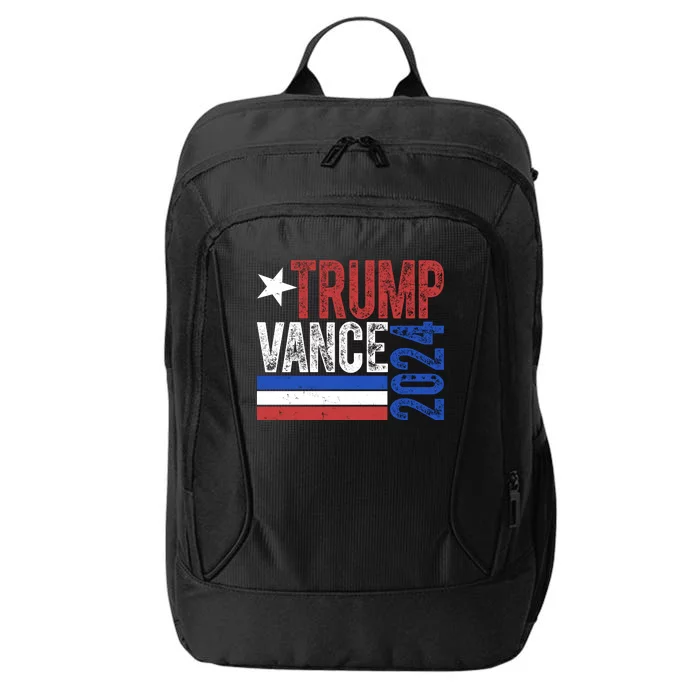 Trump Vance 2024 Vintage Election City Backpack