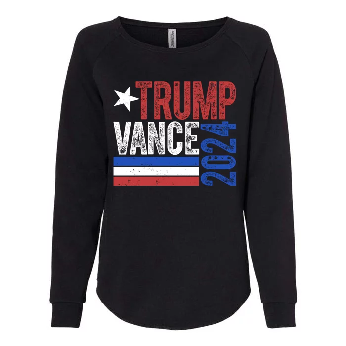 Trump Vance 2024 Vintage Election Womens California Wash Sweatshirt