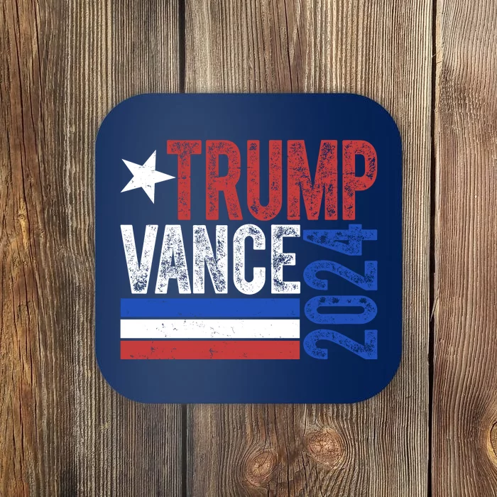 Trump Vance 2024 Vintage Election Coaster