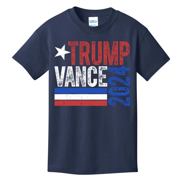 Trump Vance 2024 Vintage Election Kids T-Shirt