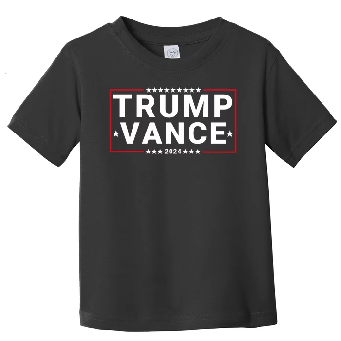 Trump Vance 2024 Republican Vp Presidential Election Trump 2024 Trumpvance 2024 Toddler T-Shirt