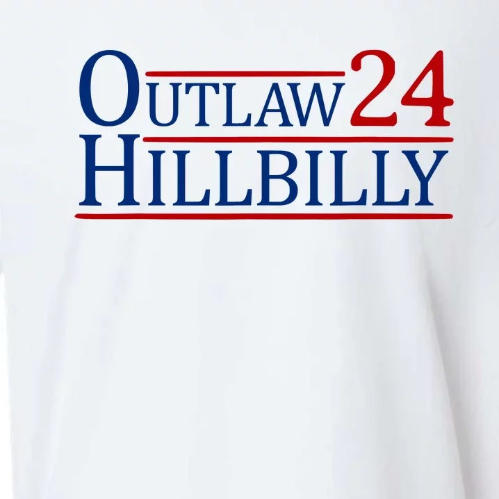 Trump Vance 2024 Funny Outlaw Hillbilly Sueded Cloud Jersey T-Shirt