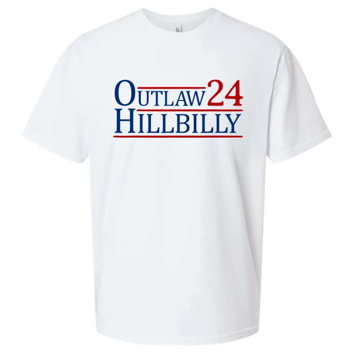 Trump Vance 2024 Funny Outlaw Hillbilly Sueded Cloud Jersey T-Shirt