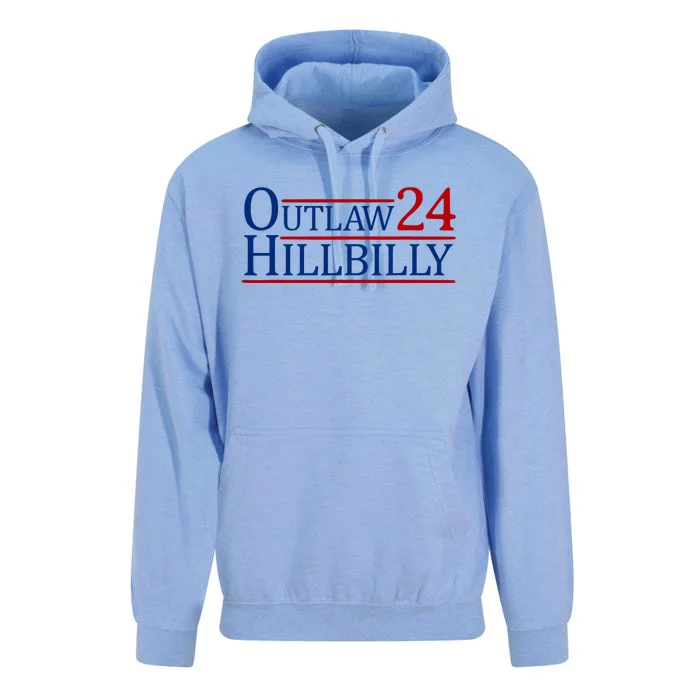 Trump Vance 2024 Funny Outlaw Hillbilly Unisex Surf Hoodie