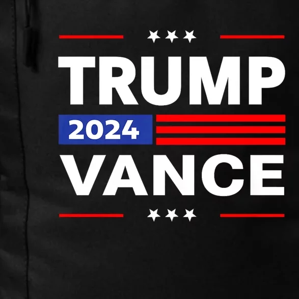 Trump Vance 2024 Donald Trump Funny Gifts Take America Back Daily Commute Backpack