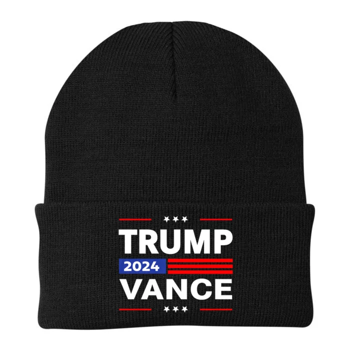 Trump Vance 2024 Donald Trump Funny Gifts Take America Back Knit Cap Winter Beanie