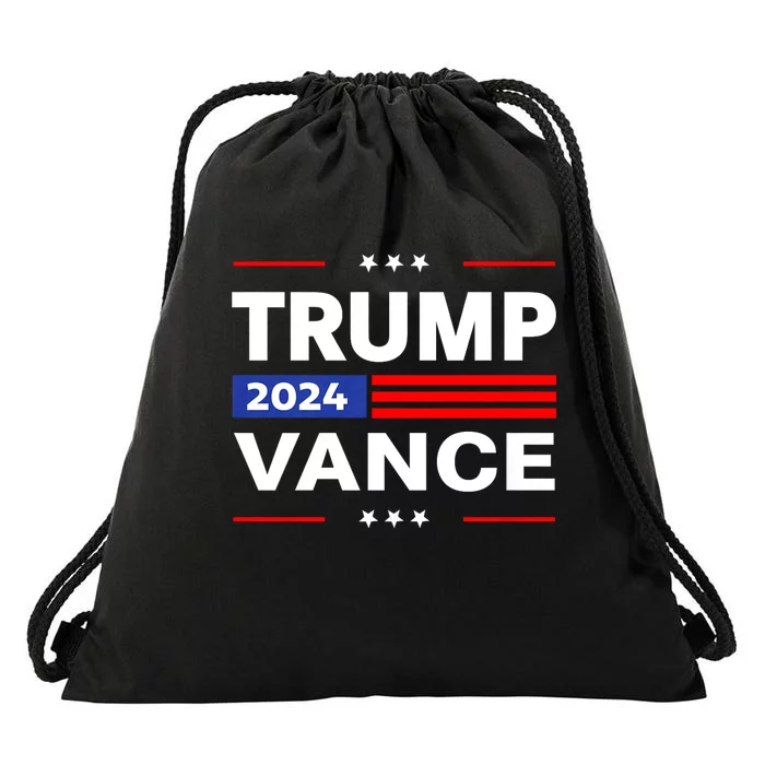 Trump Vance 2024 Donald Trump Funny Gifts Take America Back Drawstring Bag