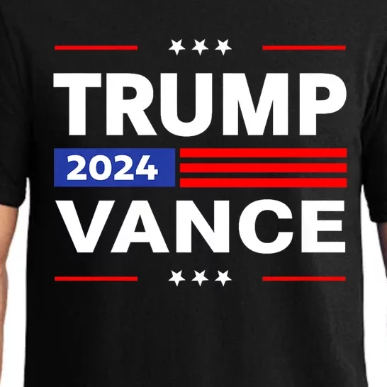 Trump Vance 2024 Donald Trump Funny Gifts Take America Back Pajama Set