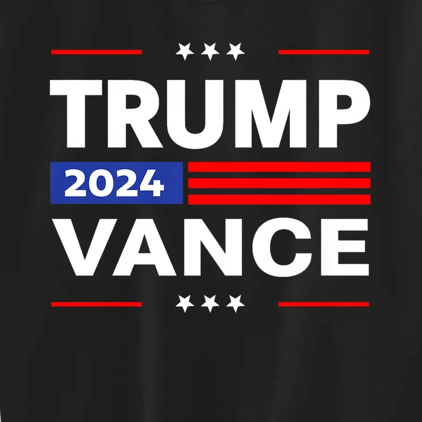 Trump Vance 2024 Donald Trump Funny Gifts Take America Back Kids Sweatshirt