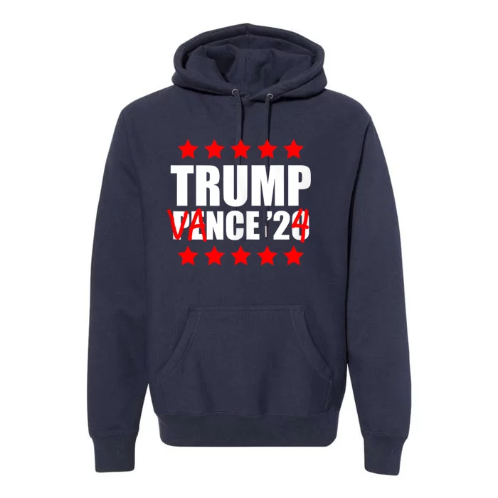 Trump Vance 2024 Not Pence Presidential Election Political Premium Hoodie