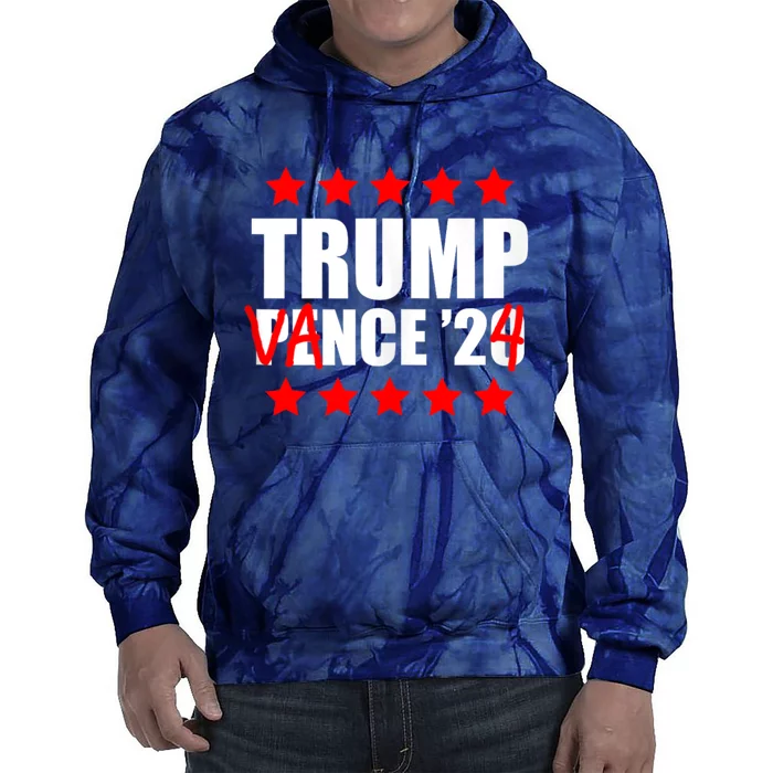 Trump Vance 2024 Not Pence Presidential Election Political Tie Dye Hoodie