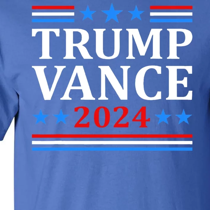 Trump Vance 2024 For President Vp Usa Election Tall T-Shirt