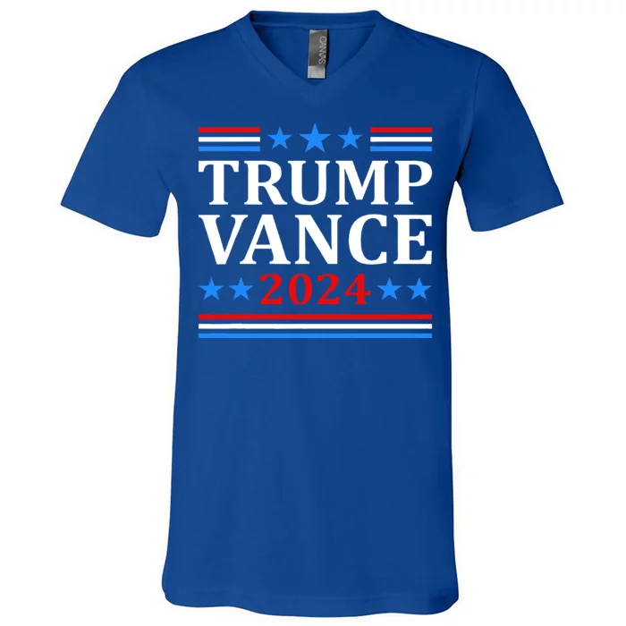 Trump Vance 2024 For President Vp Usa Election V-Neck T-Shirt