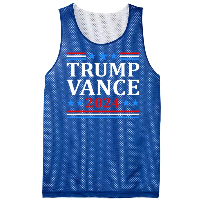 Trump Vance 2024 For President Vp Usa Election Mesh Reversible Basketball Jersey Tank