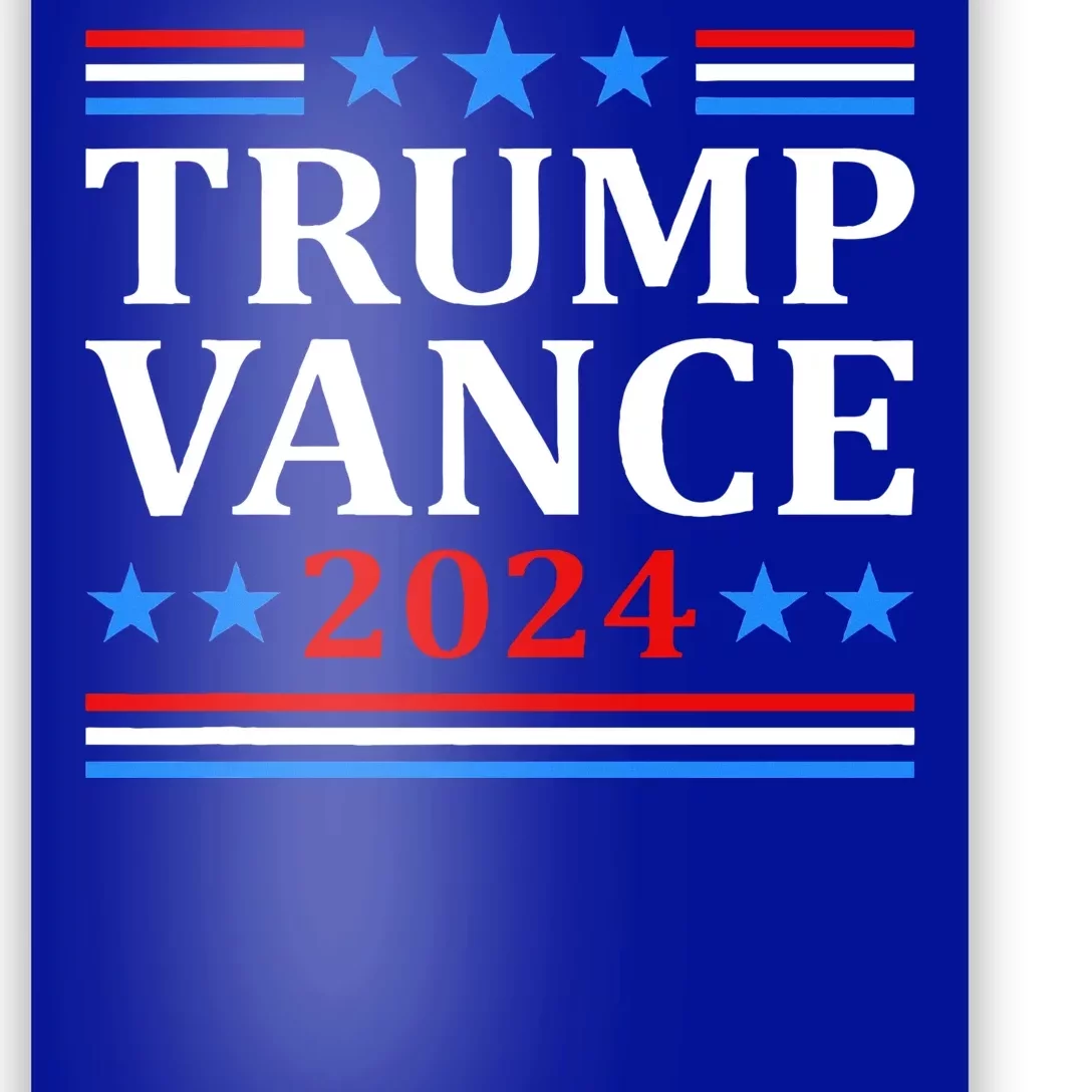 Trump Vance 2024 For President Vp Usa Election Poster