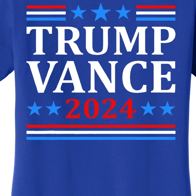 Trump Vance 2024 For President Vp Usa Election Women's T-Shirt