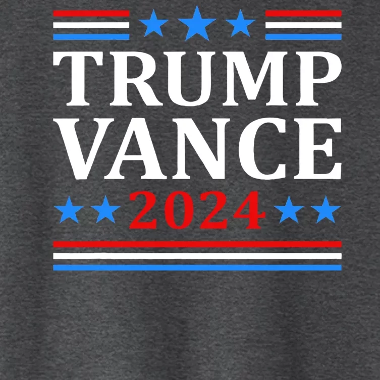 Trump Vance 2024 For President Vp Usa Election Women's Crop Top Tee