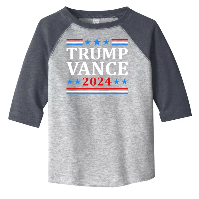 Trump Vance 2024 For President Vp Usa Election Toddler Fine Jersey T-Shirt