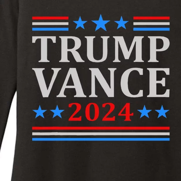 Trump Vance 2024 United States Presidential Election Womens CVC Long Sleeve Shirt