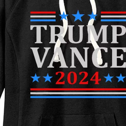 Trump Vance 2024 United States Presidential Election Women's Fleece Hoodie