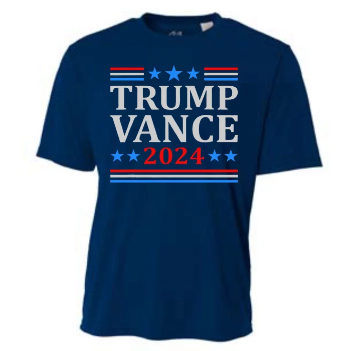 Trump Vance 2024 United States Presidential Election Cooling Performance Crew T-Shirt