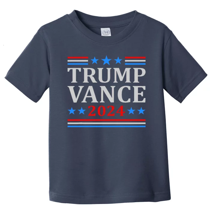 Trump Vance 2024 United States Presidential Election Toddler T-Shirt