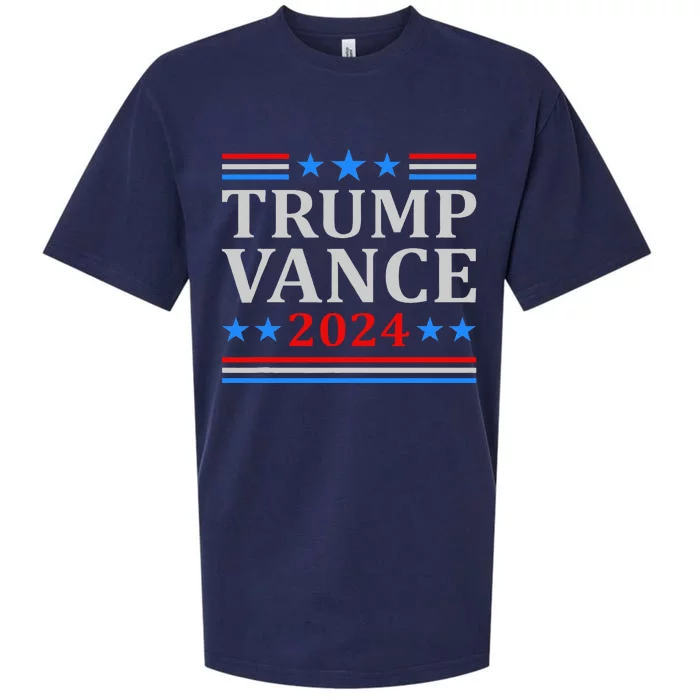 Trump Vance 2024 United States Presidential Election Sueded Cloud Jersey T-Shirt