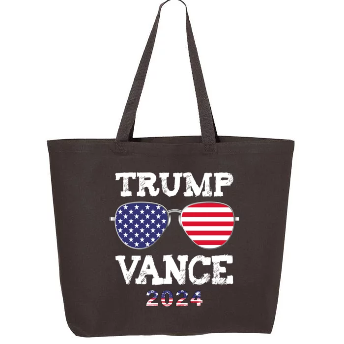 Trump Vance 2024 President Trump Supporter Reelection 25L Jumbo Tote