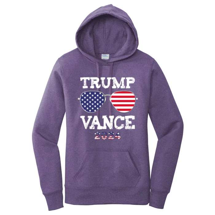 Trump Vance 2024 President Trump Supporter Reelection Women's Pullover Hoodie