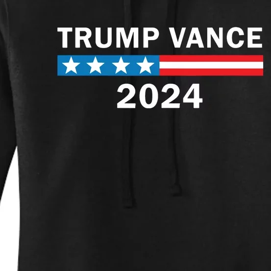 Trump Vance 2024 For President Vp Usa Republican Election Women's Pullover Hoodie