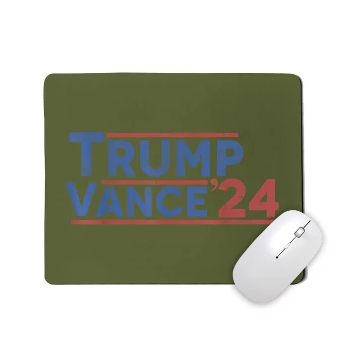 Trump Vance 2024 Retro Usa President Rally 2024 Mousepad